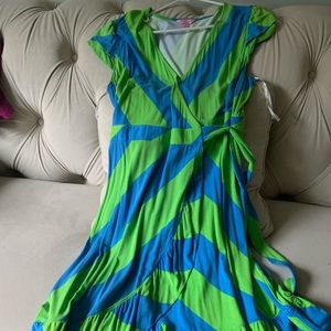 Lilly Pulitzer wrap dress